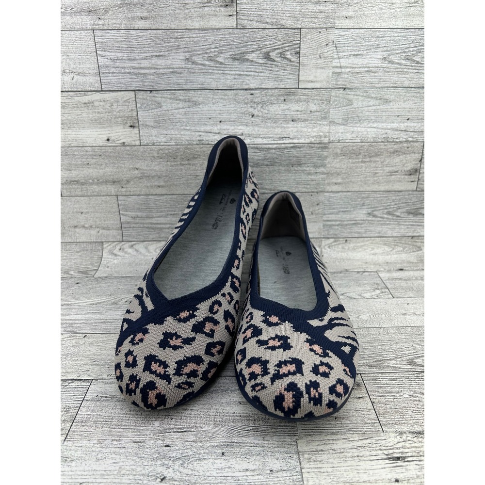 Clarks Cloudsteppers Step June Shell Navy Leopard… - image 2